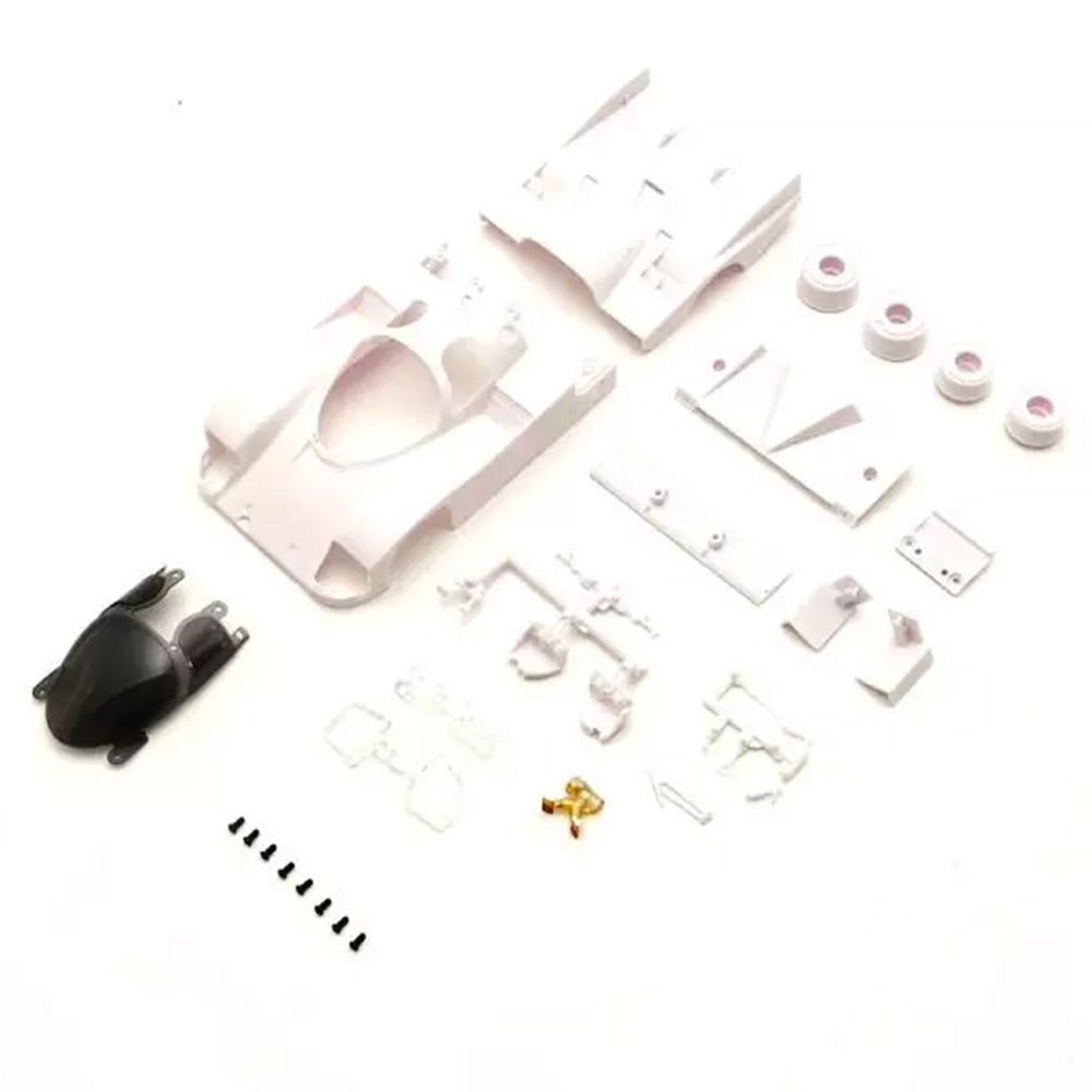 Porsche 962 C Coupe LH White Body set (w/rims)