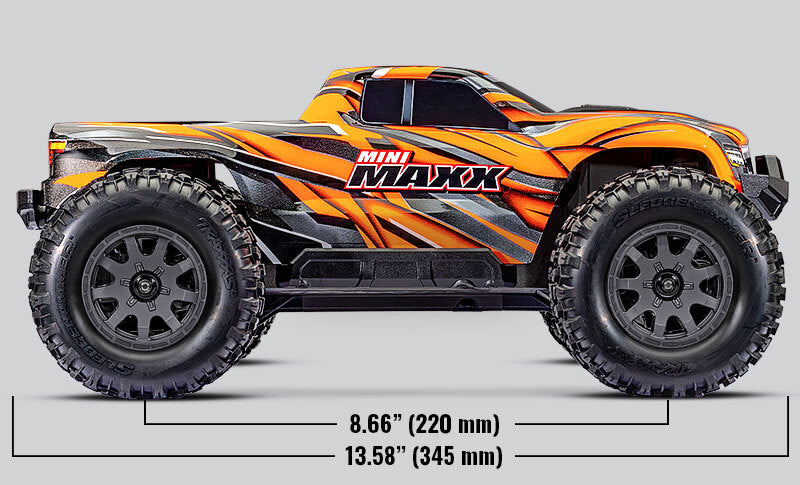 TRAXXAS MINI MAXX 1/14 BL-2S 4WD