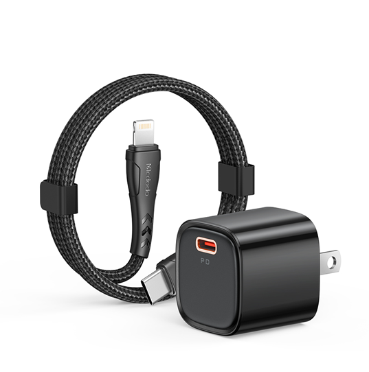 Mcdod 20W 1C PD Fast Charger (US) + C to C cable 1.2m
