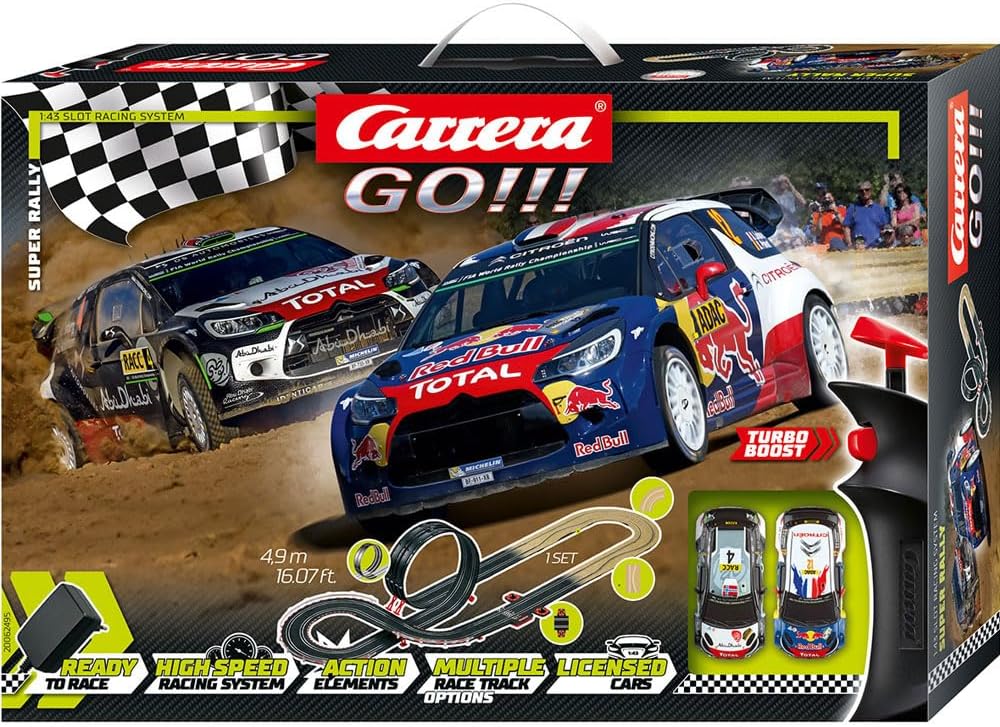 Carrera Go SUPER RALLY - RACE TRACK SET 1:43