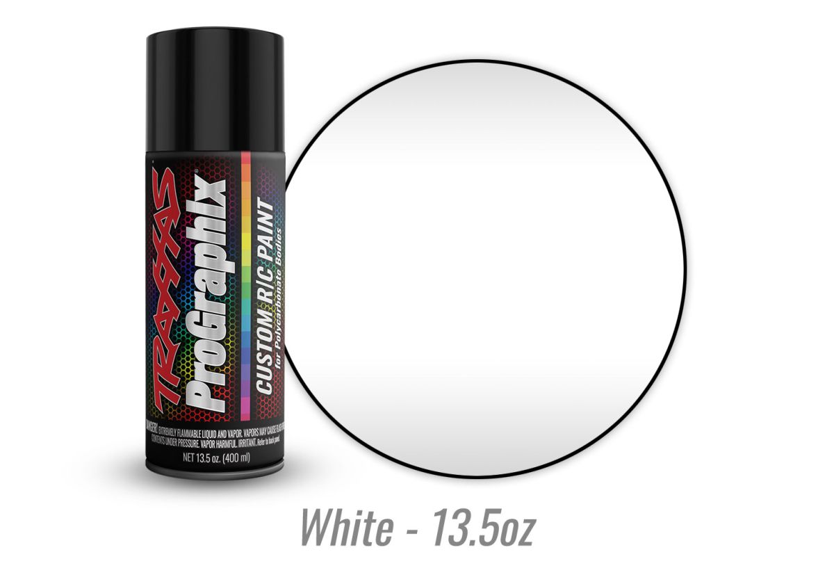 TRAXXAS White ProGraphix Spray Paint (13.5 oz)