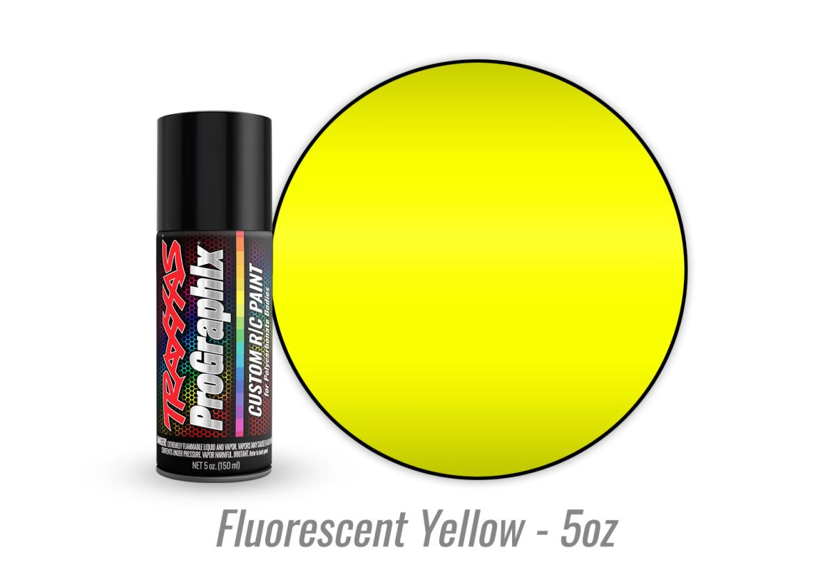 TRAXXA Fluorescent Yellow ProGraphix Spray Paint (5 oz)