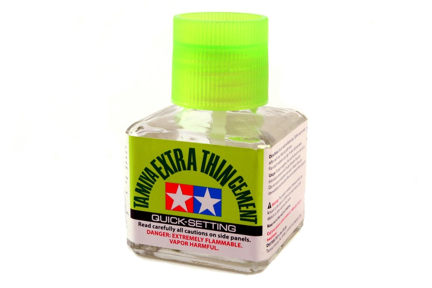 TAMIYA Extra-Thin Cement 40ml, Quick-Setting