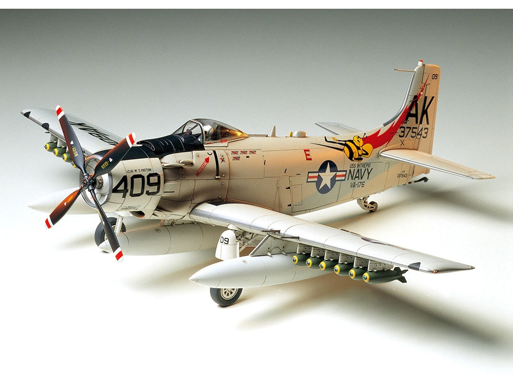 Tamiya 1/48 A1H Skyraider USN Plastic Model