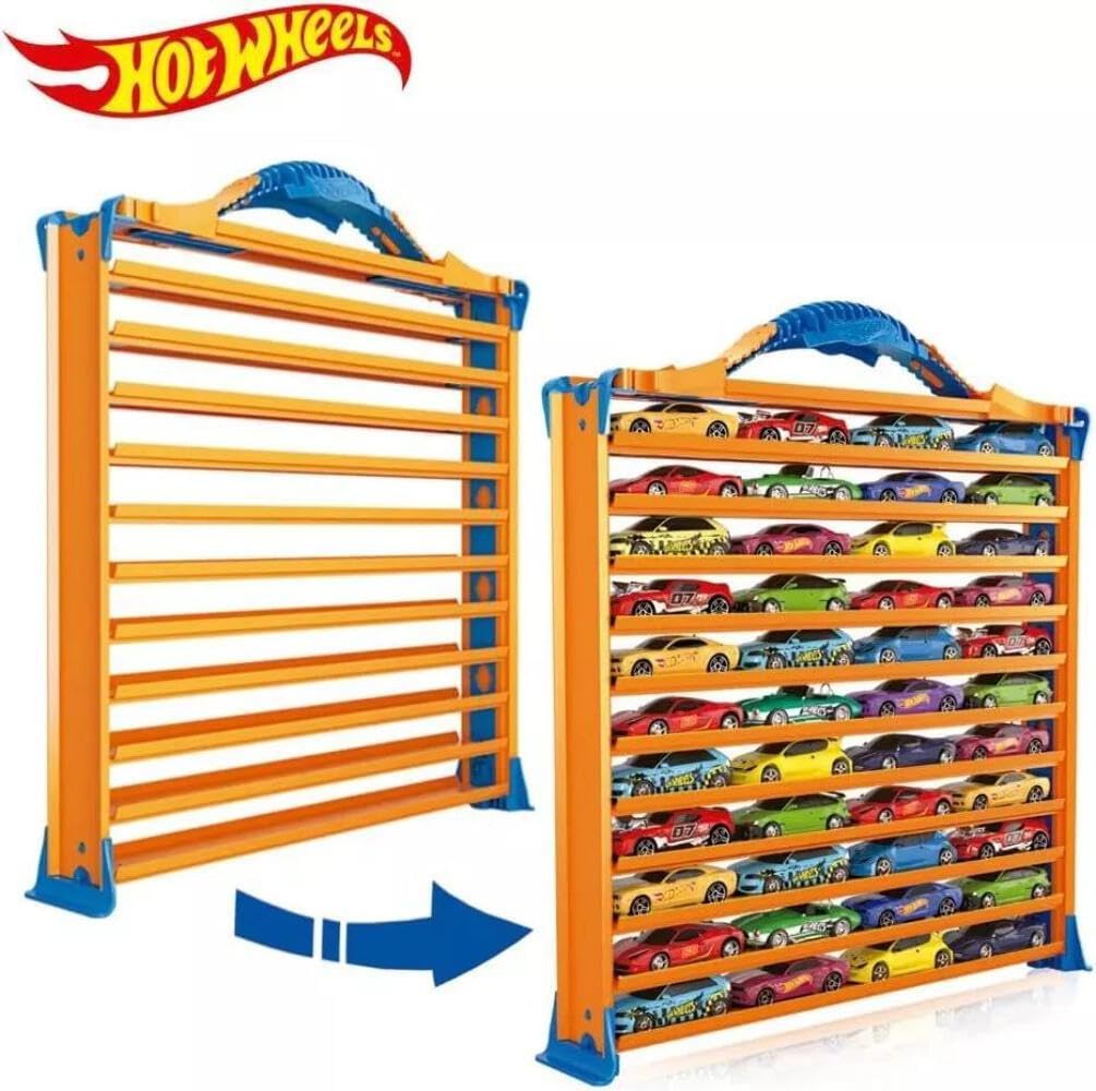 HOTWHEELS Car Case Rack & Track