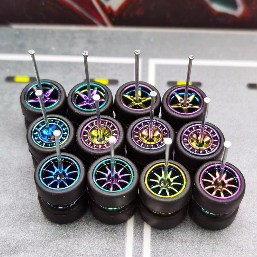 1/64 Wheels SHIFTING CHROME