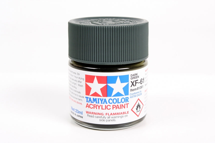 TAMIYA ACRILICO XF-61 DARK GREEN