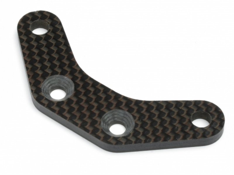 87402 Front Arm Brace Set Woven Graphite