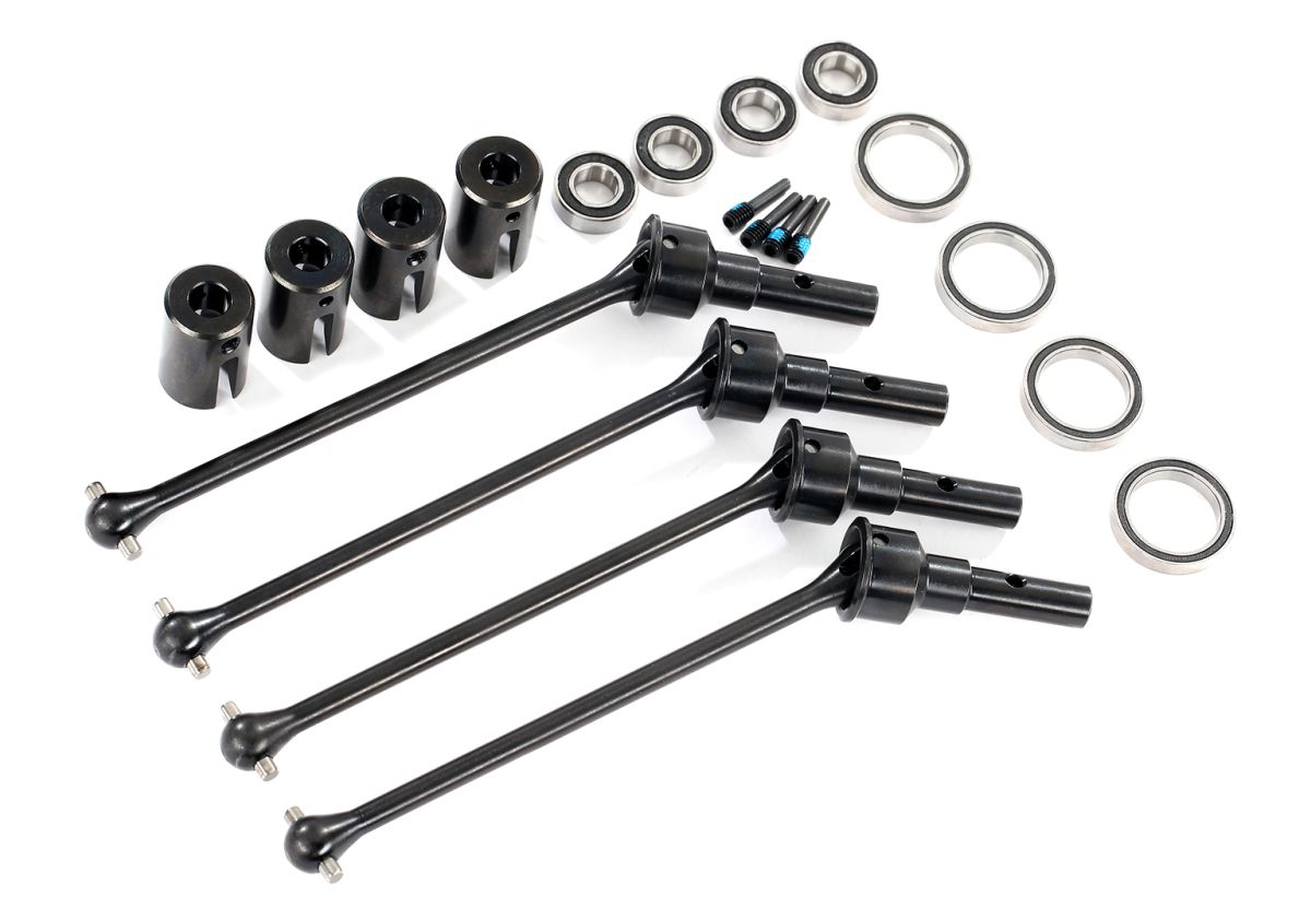 TRAXXAS WideMaxx Steel CV Driveshaft Set