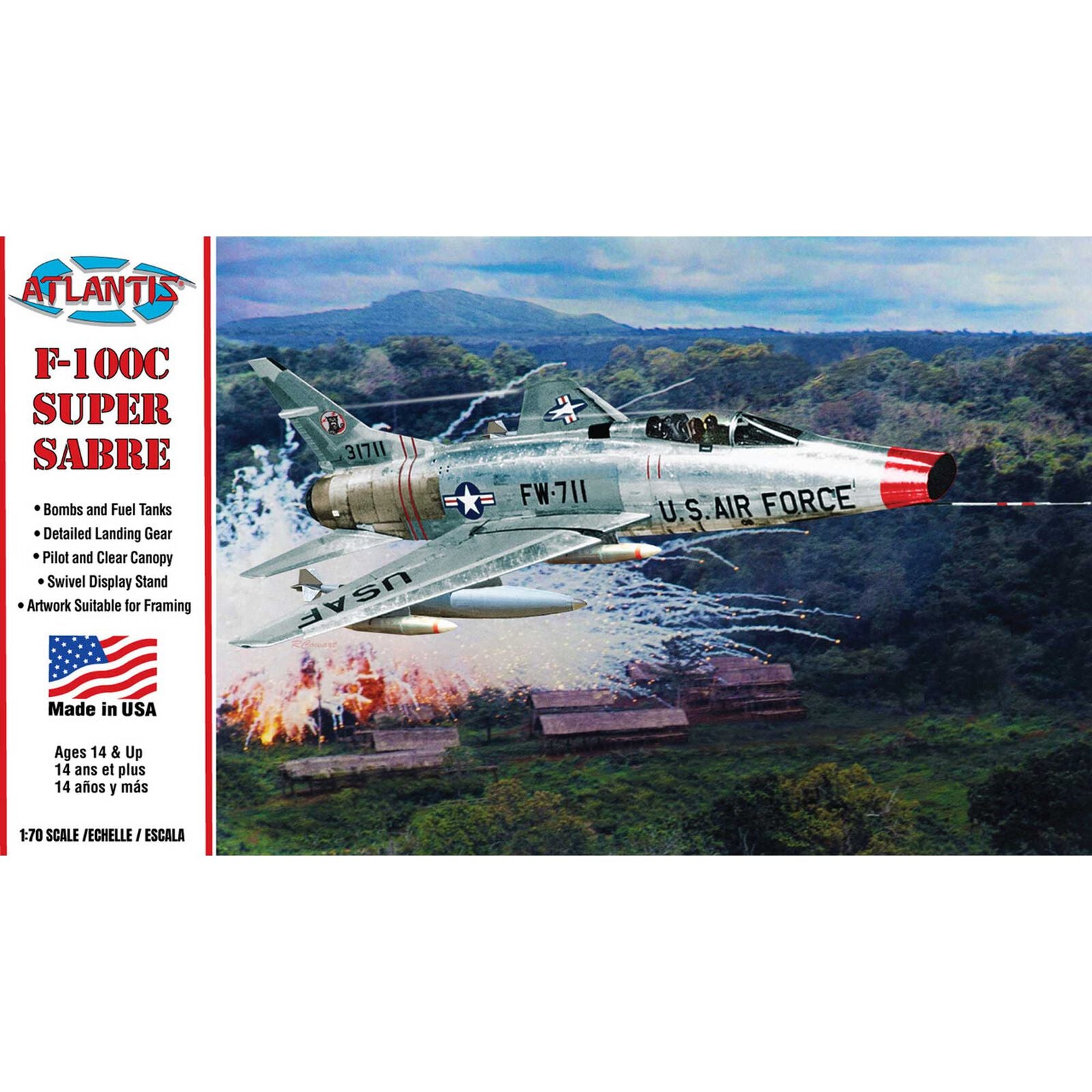 ATLANTIS F-100C Super Sabre