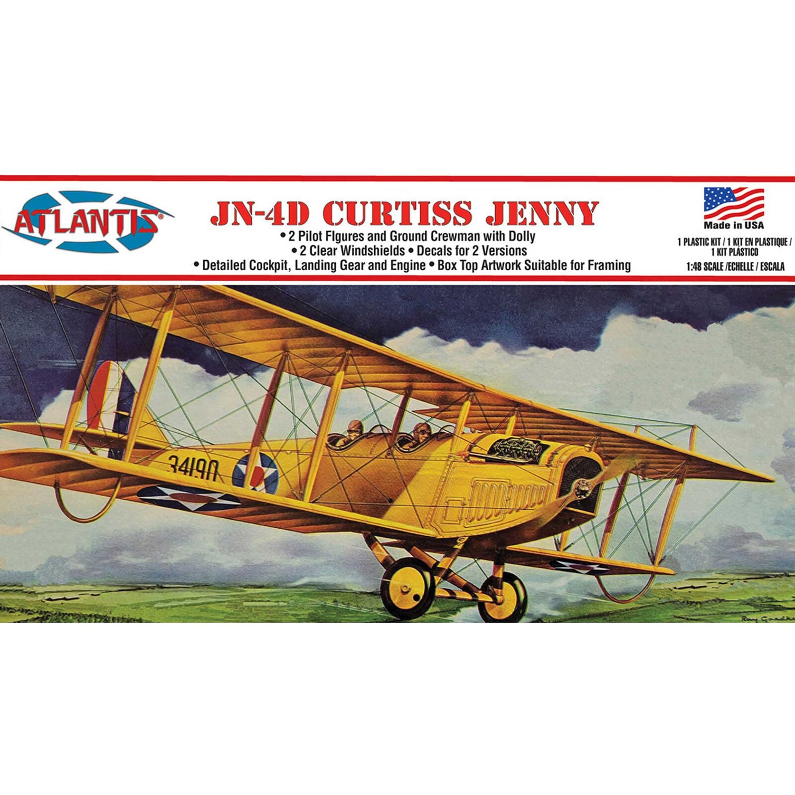 ATLANTIS Curtiss Jenny JN-4 Airplane