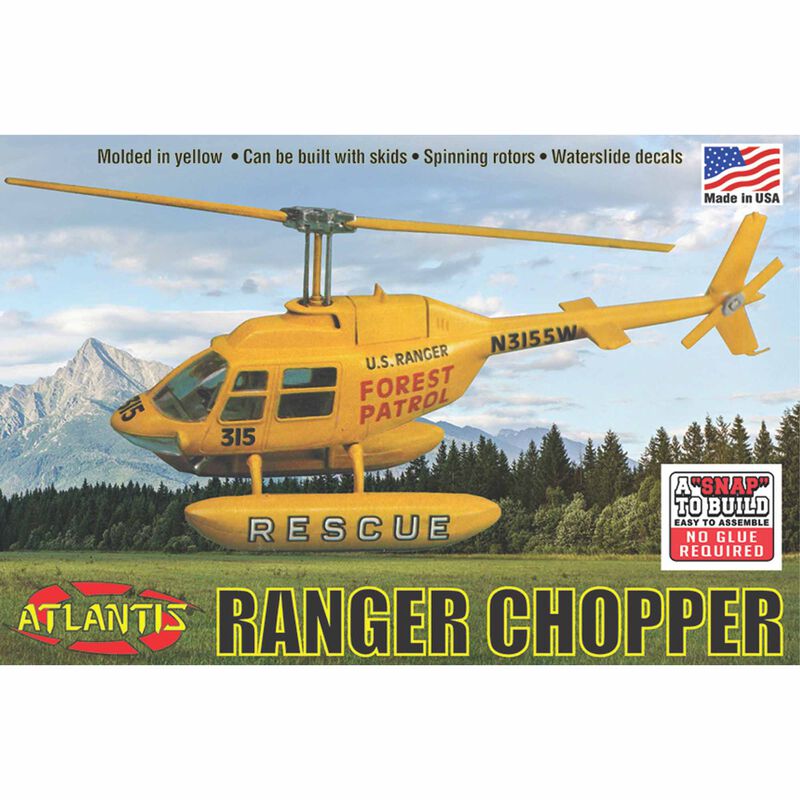ATLANTIS 1/72 helicóptero de rescate forestal
