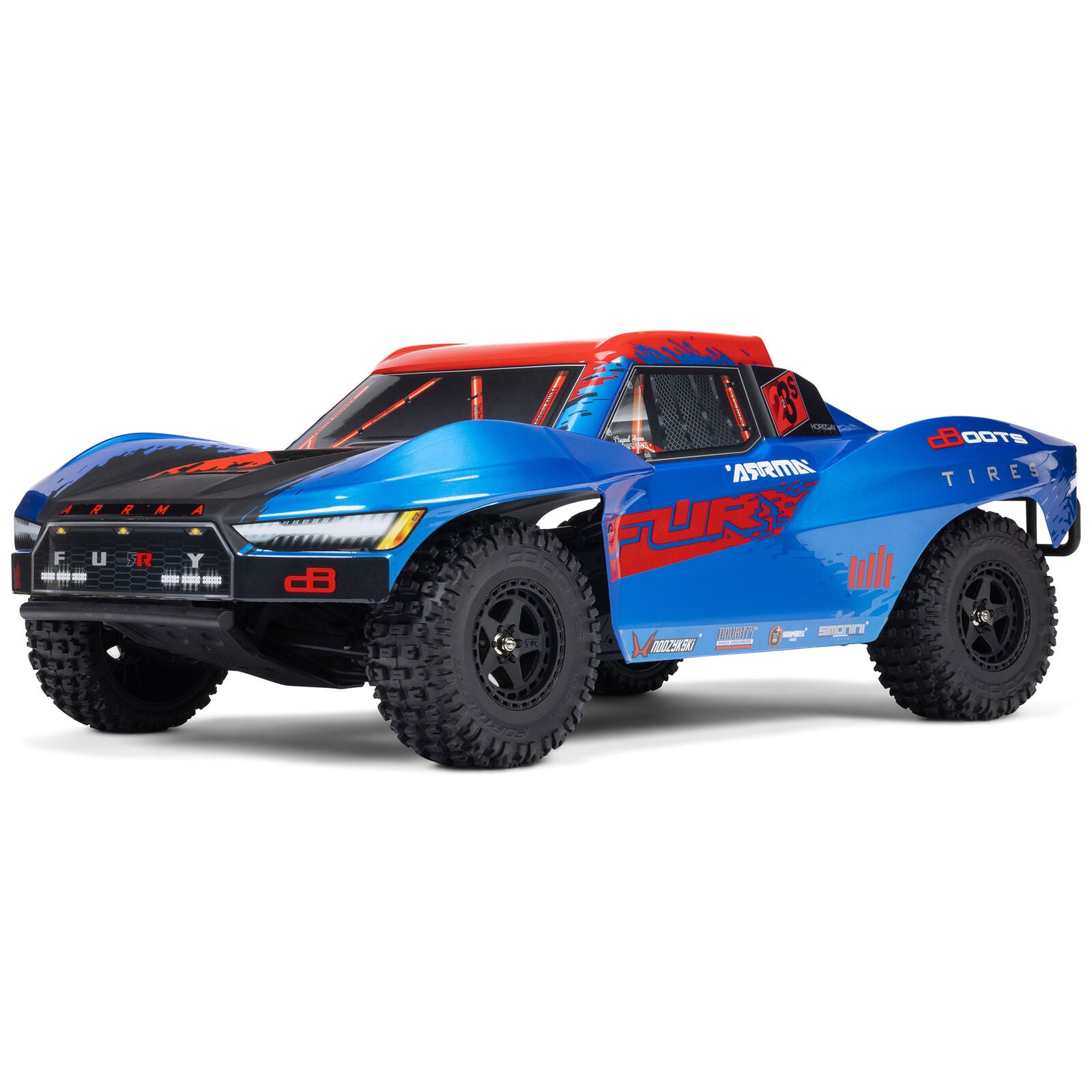 ARRMA 1/10 FURY 223S DSC 2WD RTR Brushless Short Course