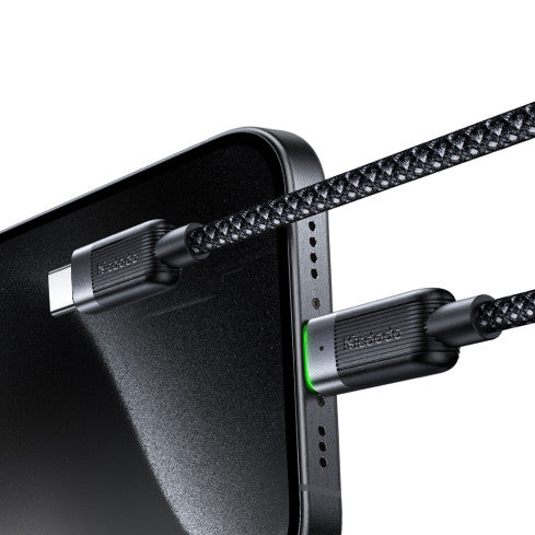 Mcdodo USB-C to USB-C 60W Magnetic Self-Winding Data Cable 1.2m