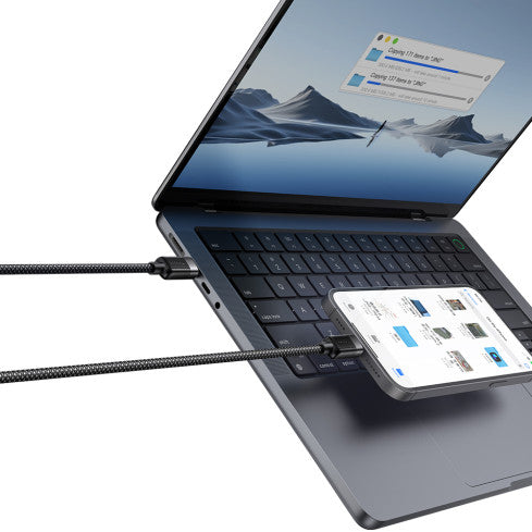 Mcdodo USB-C to USB-C 60W Magnetic Self-Winding Data Cable 1.2m