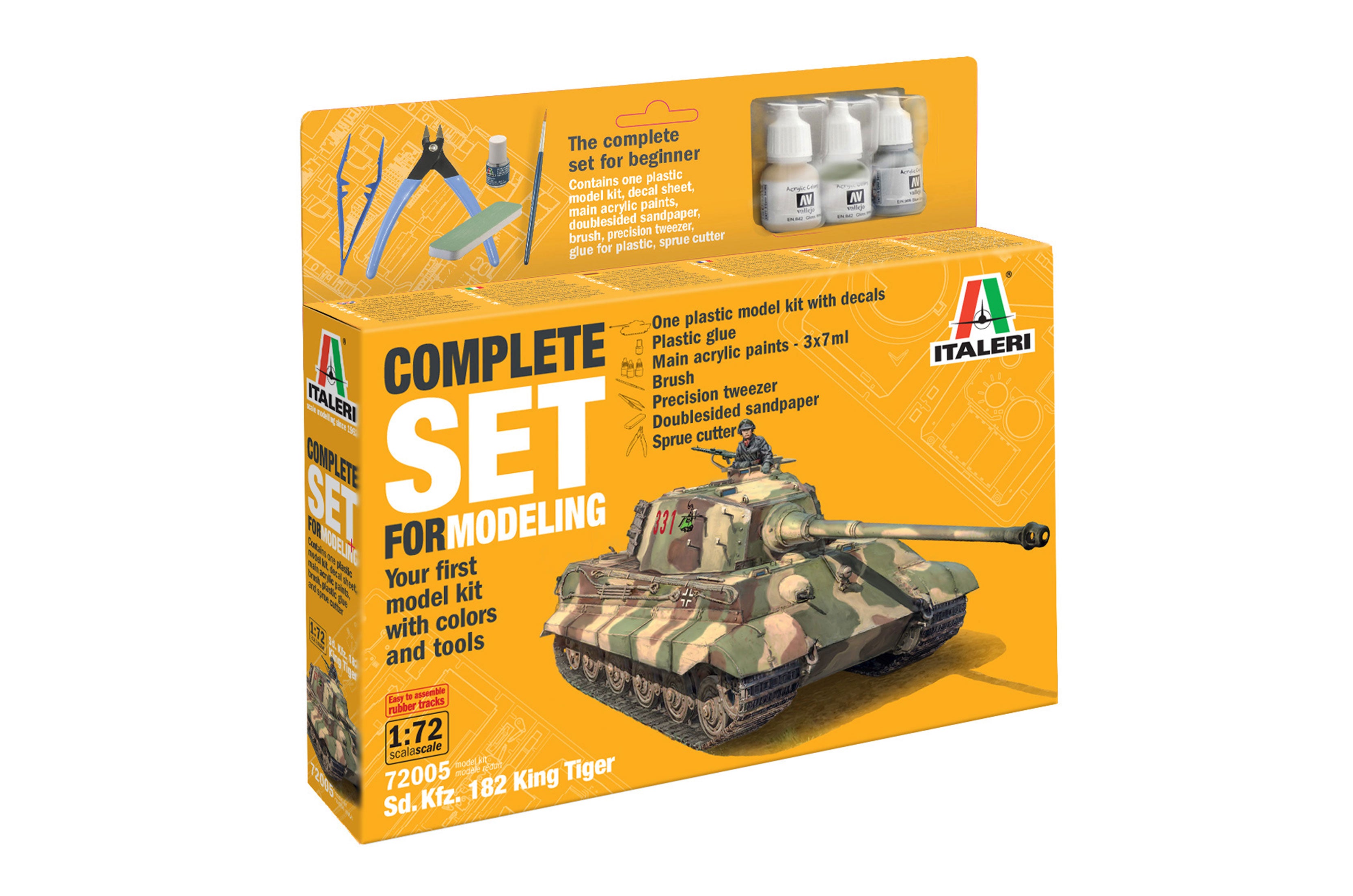 Italeri 1:72 Sd. Kfz. 182 King Tiger