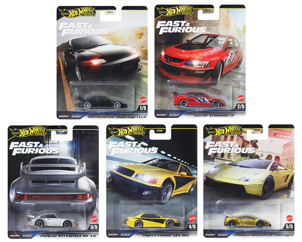 HOT WHEELS PREMIUM FAST & FURIOUS