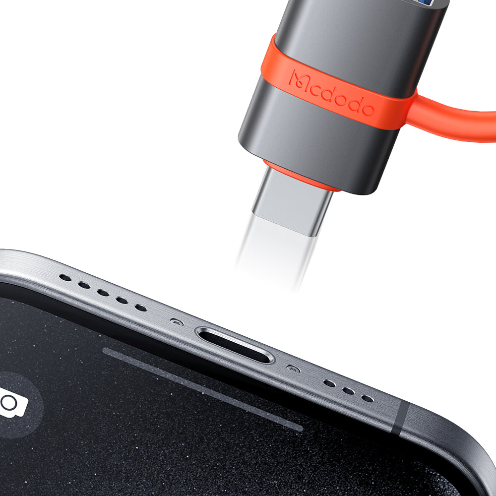 Mcdodo USB-A to USB-C Adapter with Silicone Hook