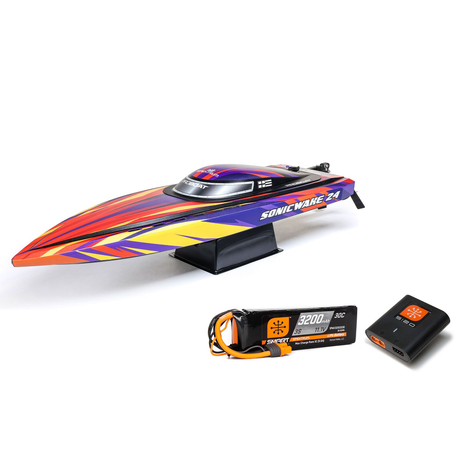 PRO BOAT Sonicwake 24" Self-Righting Brushless Deep-V RTR