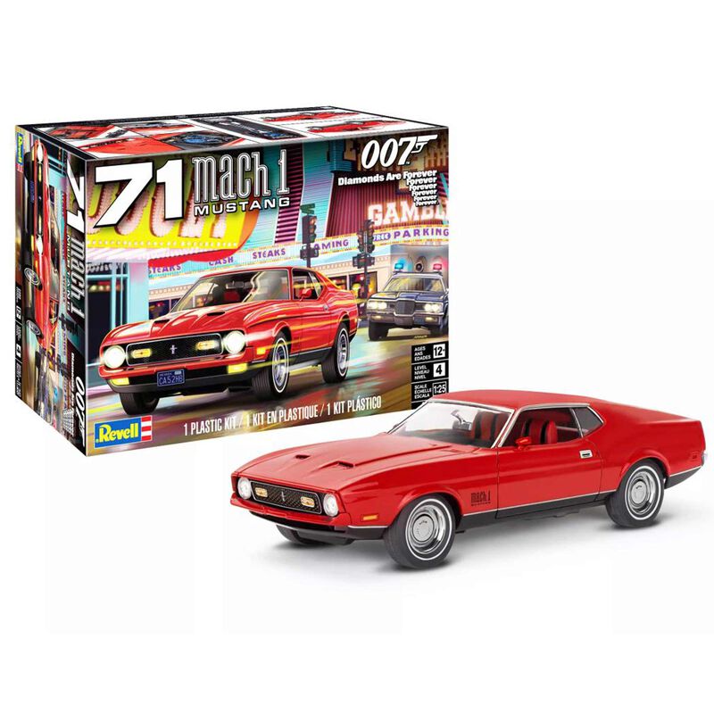 REVELL 1/25 71 Ford Mustang Mach 1 429 JAMES BOND
