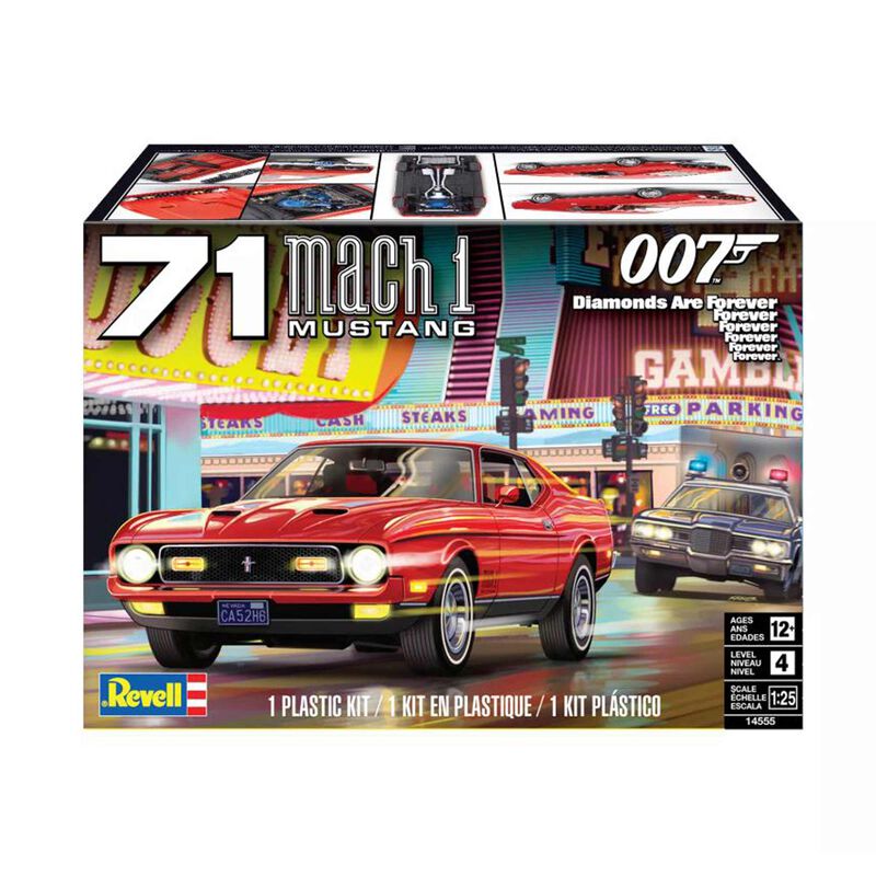 REVELL 1/25 71 Ford Mustang Mach 1 429 JAMES BOND