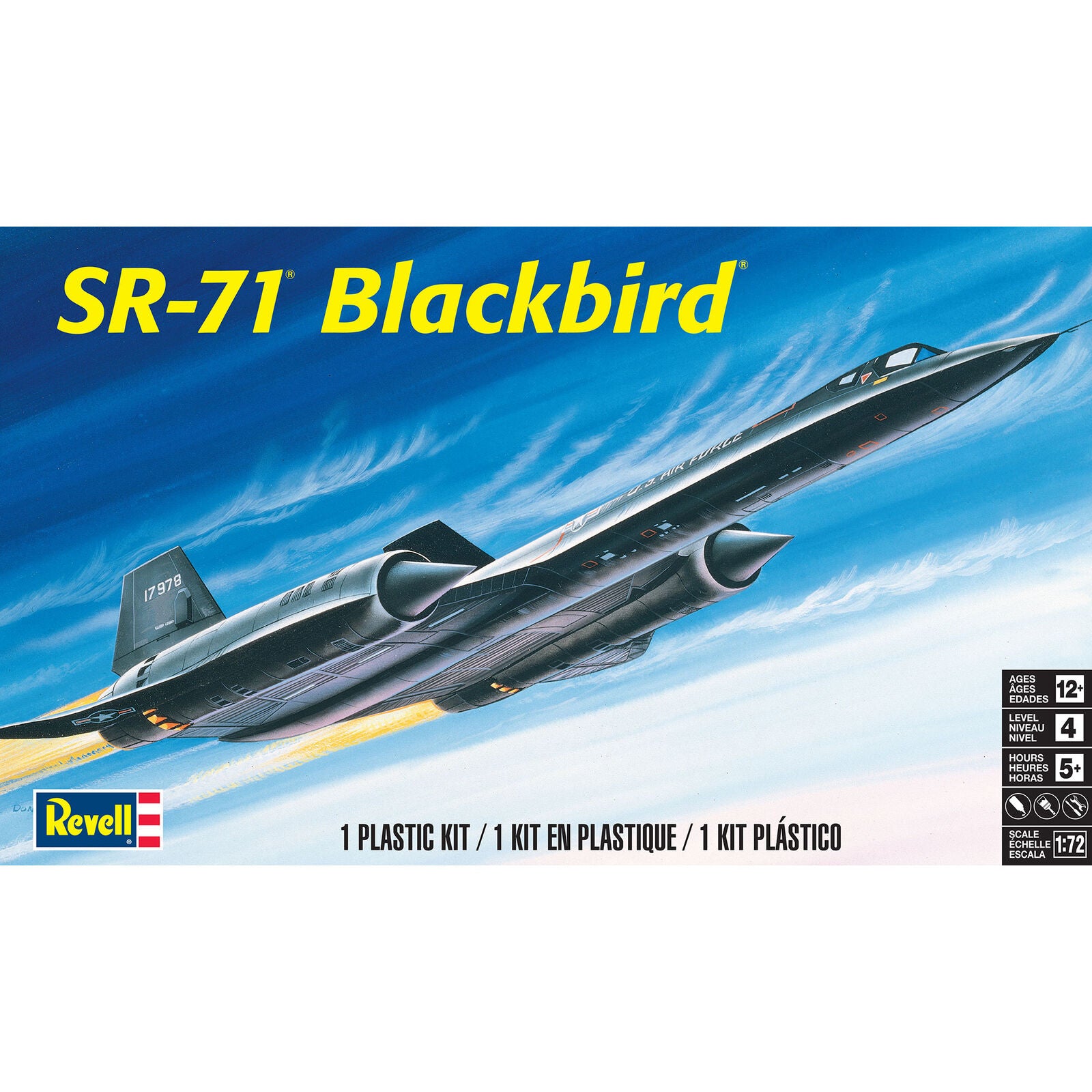 REVELL 1/72 SR71A Blackbird
