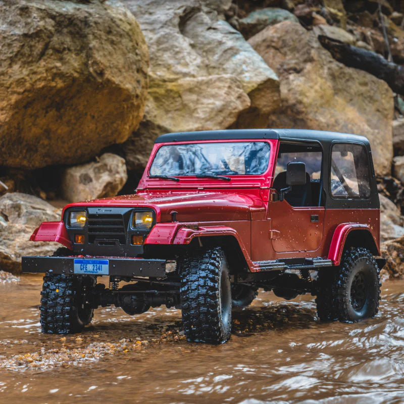 FMS 1:10 ROCHOBBY Mashigan RC Rock Crawler RS Red 4WD