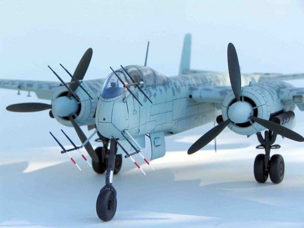 Tamiya 1/48 Heinkel He219 Uhu Aircraft Model