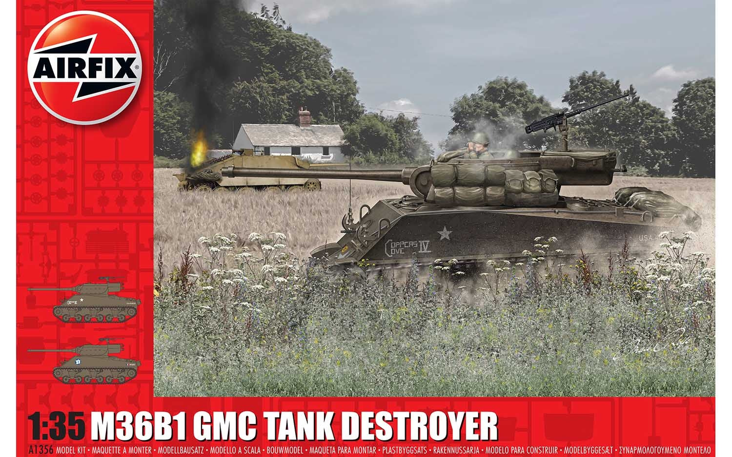 AIRFIX M36B1 GMC (U.S. Army)