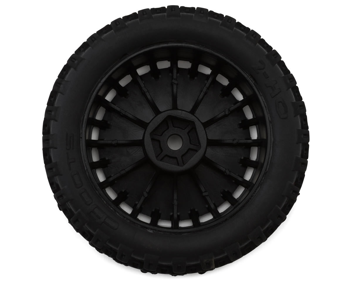 ARRMA D'BOOTS 2-HO Set Glued (Black) (2 Pares)