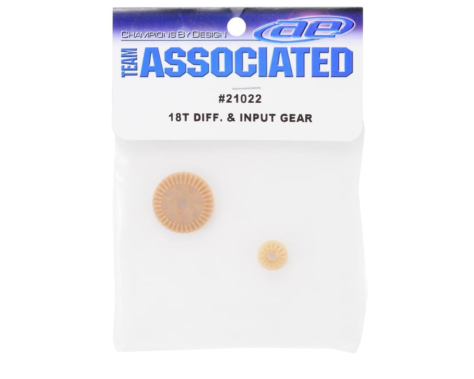 21022 Diff & Input Gear Rc18t