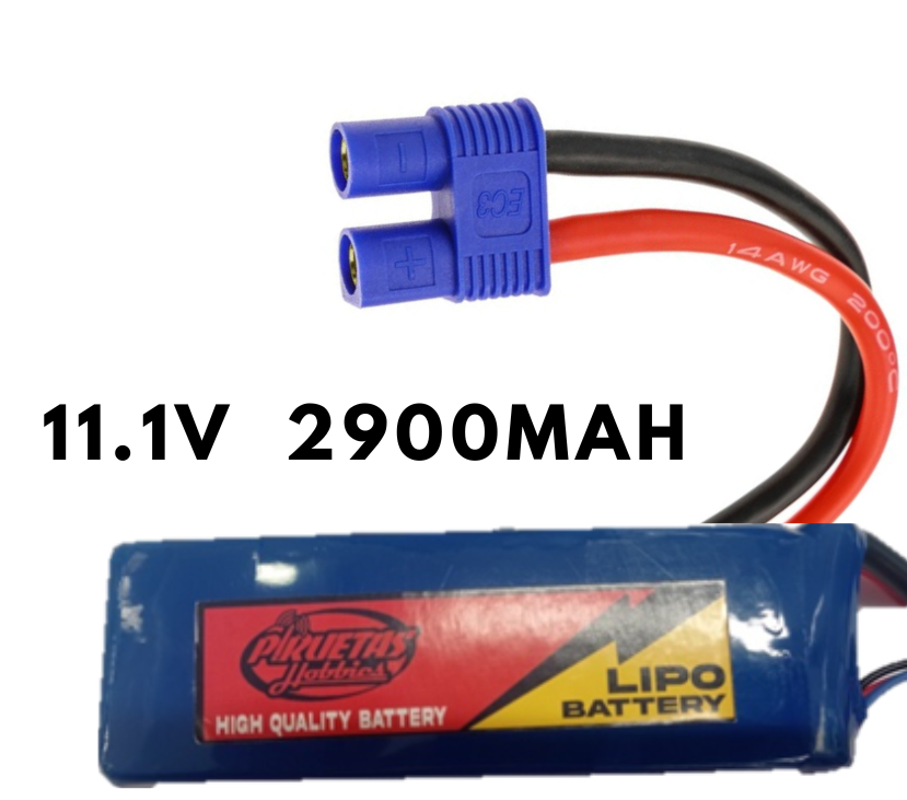 EC3 LiPo Battery 2900mAh 11.1V