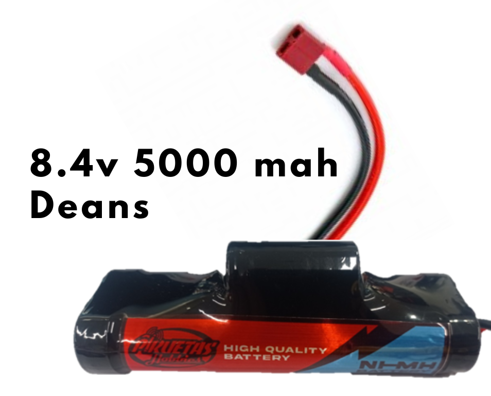 5000mAh+T-connector(DEANS)Rear 8.4V