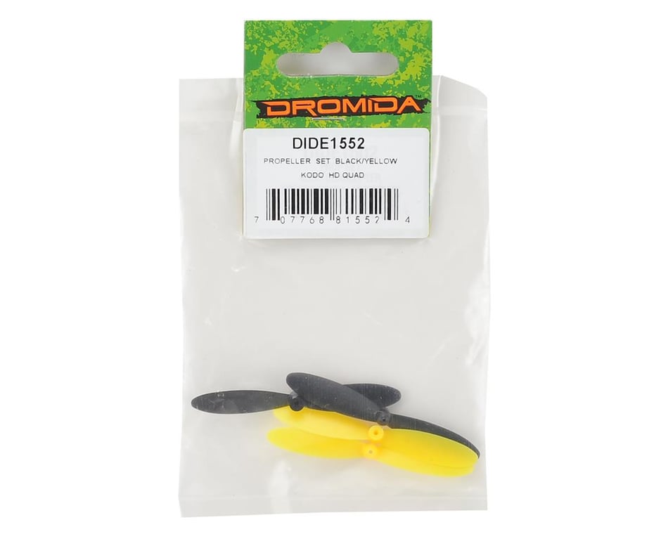 Dromida Prop Set Black/yellow Kodo Hd