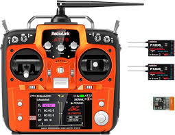 Radiolink AT10II - Transmisor y receptor RC de 12 canales