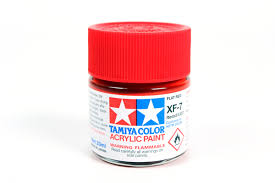 TAMIYA ACRILICO XF-7 FLAT RED 0000017293