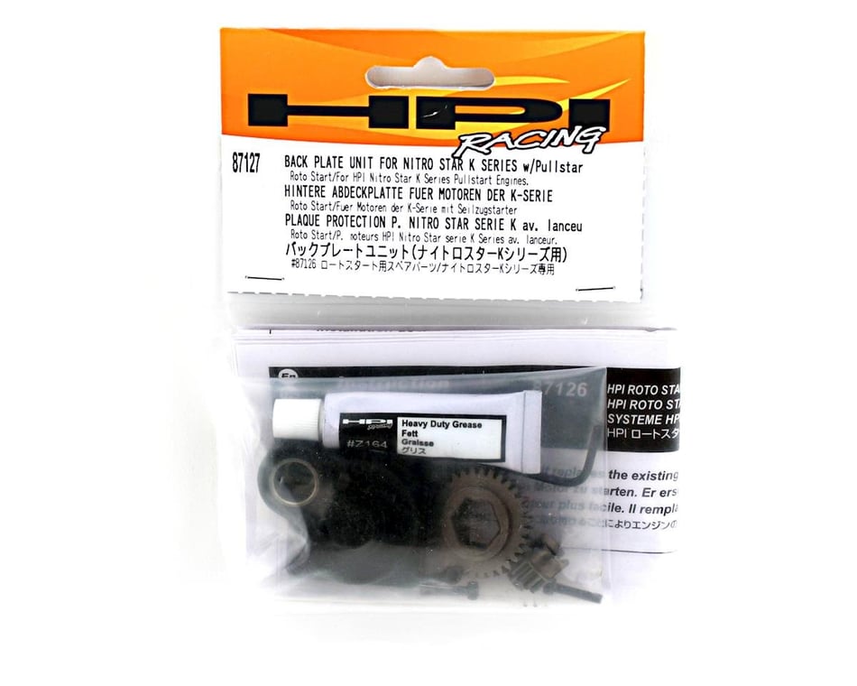 87127 Hpi Racing Roto Start Back Plate N