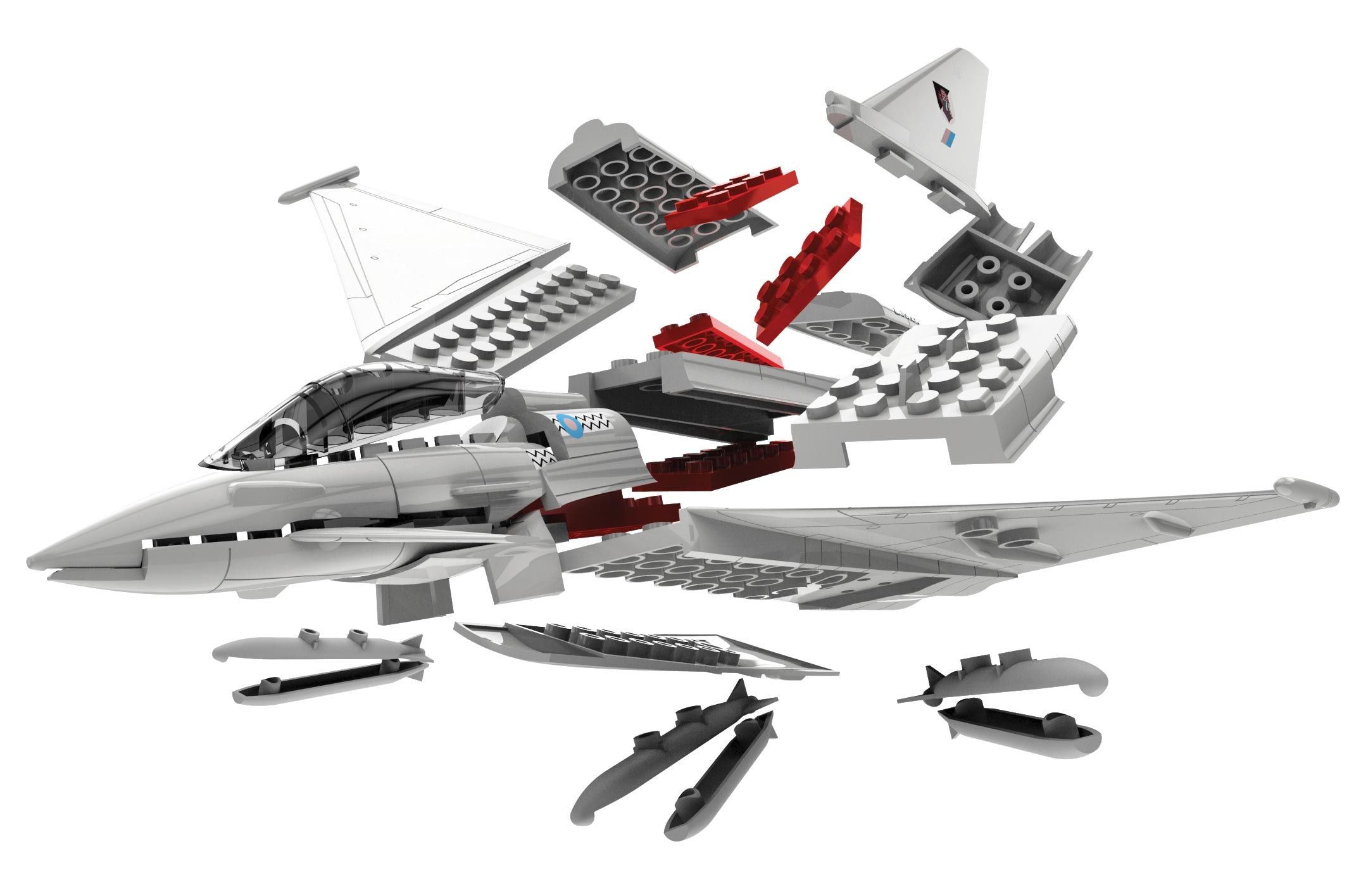 AIRFIX QUICKBUILD Eurofighter Typhoon