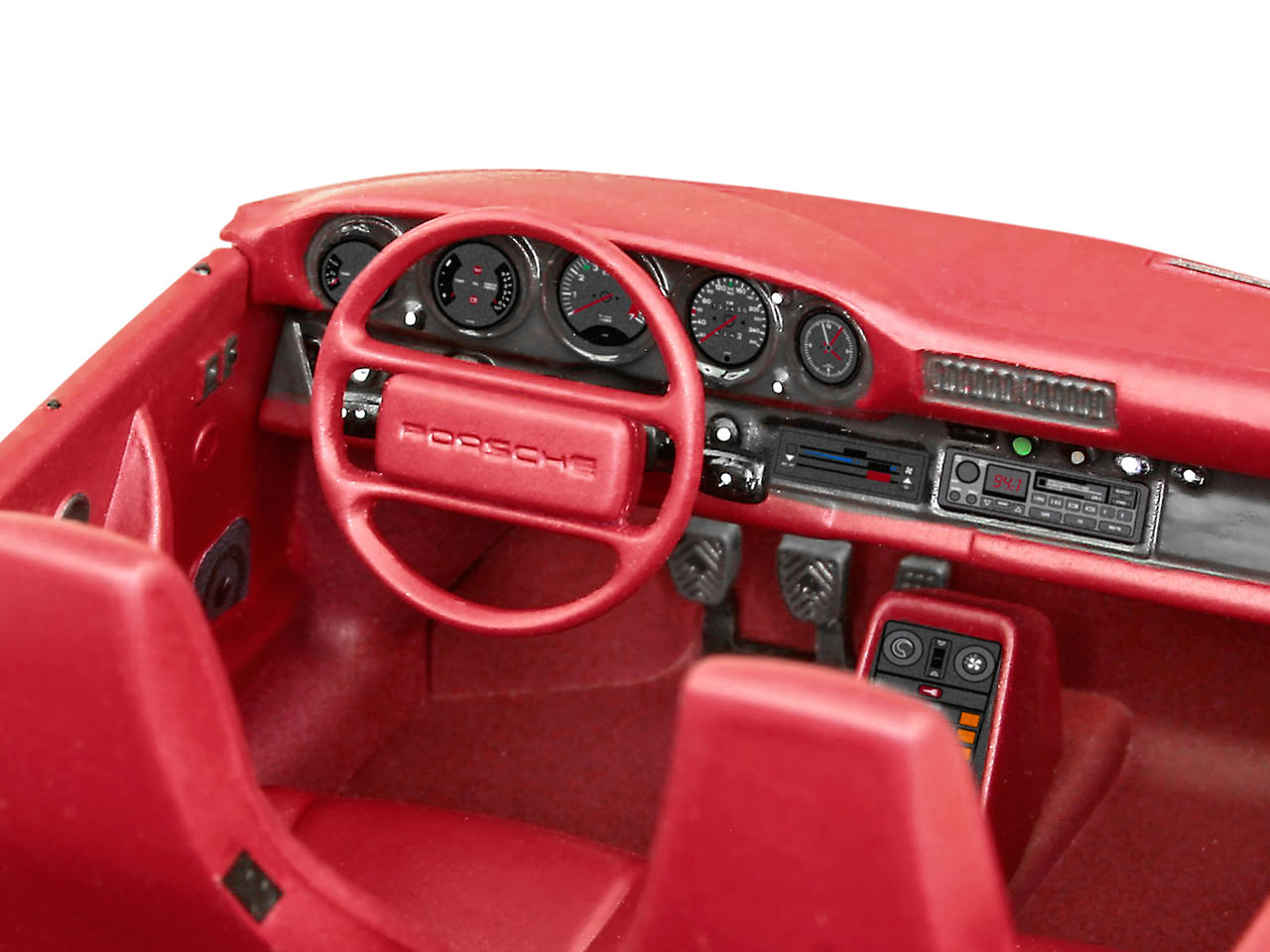 REVELL 1/24 Porsche 911 Carrera 3.2 Coupe