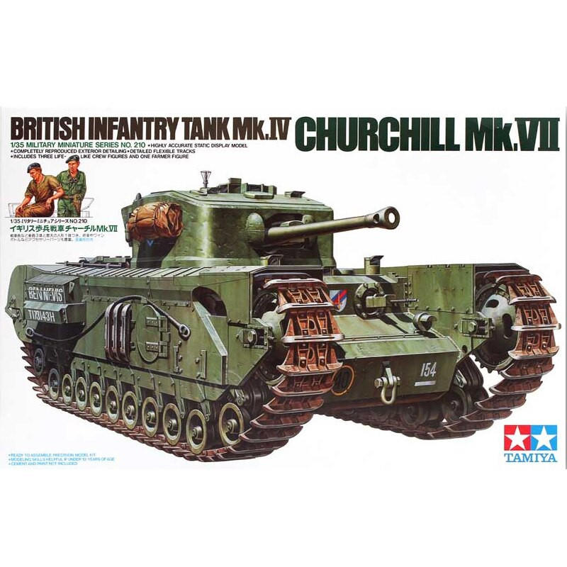 TAMIYA 1/35 British Churchill Mk.VII