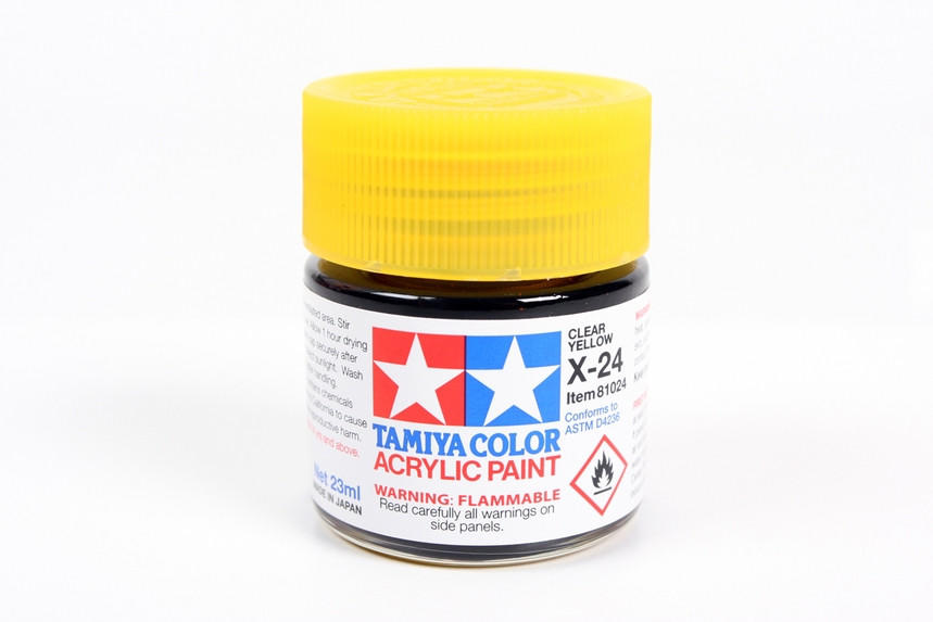 TAMIYA ACRILICO X-24 MINI CLEAR YELLOW