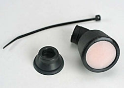 Traxxas Air filter housing/ foam insert/ straight base/ angled base/ 2.5, 2.5R, 3.3