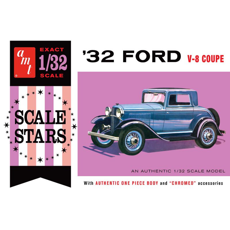 1/32 1932 Ford Scale Stars, Model Kit