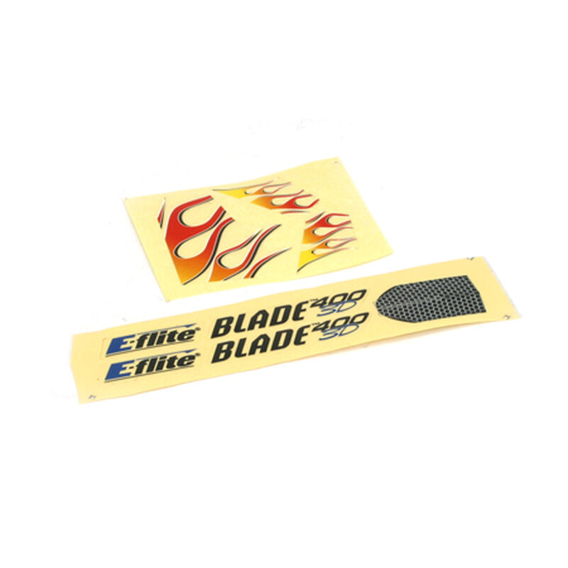 Decal Sheet Flame B400