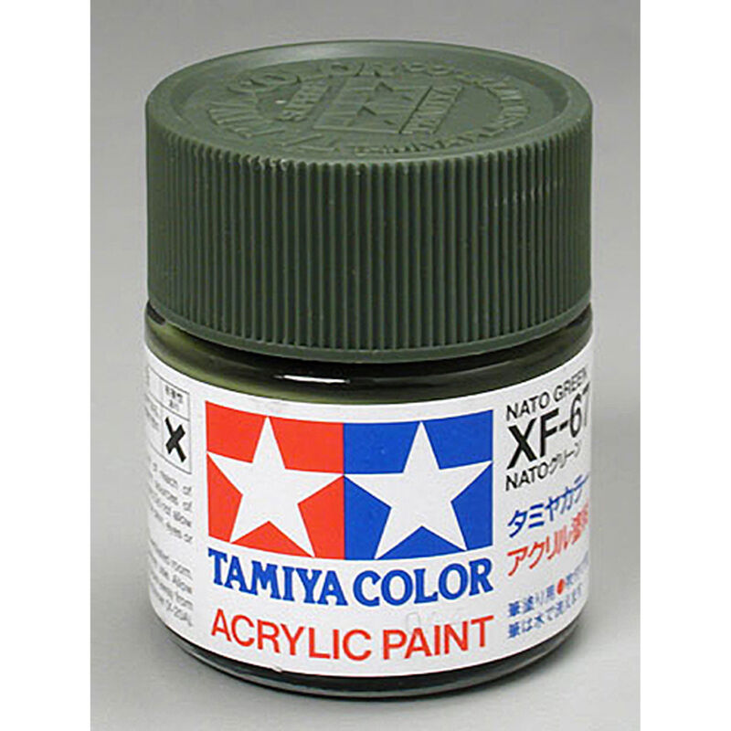 TAMIYA ACRYLIC XF-67 NATO GREEN