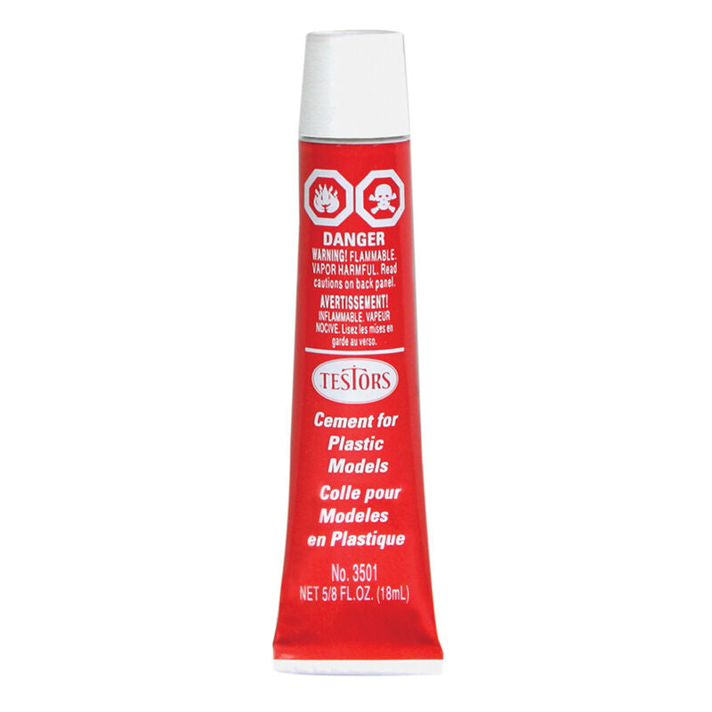 TESTOR Plastic Cement, 5/8 oz