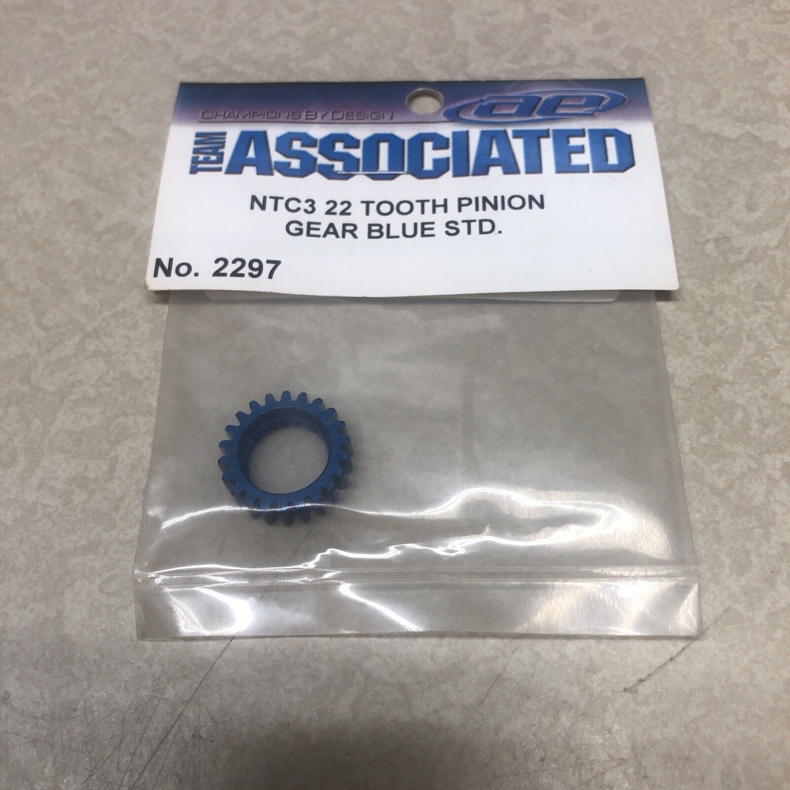 2297 Pinion Gear 22t Blue