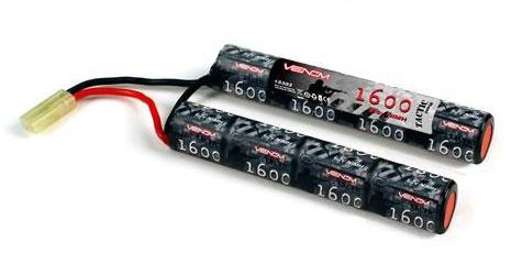 Venom 9.6v 1600mah Nimh Saddle-airsofl