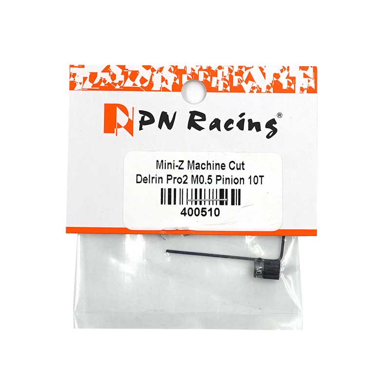 PN Racing Machine Cut Delrin Pro2 M0.5 Pinion 10T