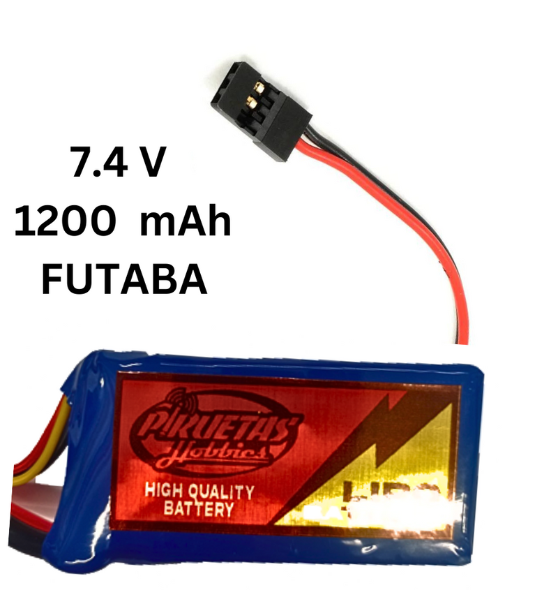 FUTABA LiPo Battery 1200mAh 7.4V